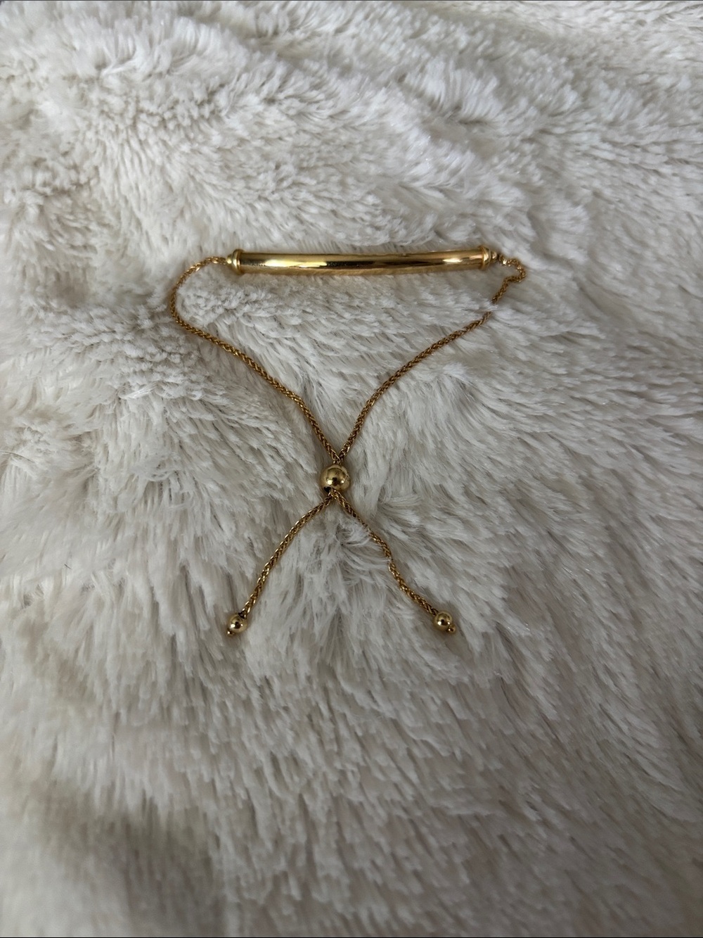 Adjustable Bar Bracelet - Women Accessories 10k Gold